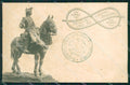 Militari Reggimentali IV Reggimento Genova Cavalleria cartolina XF1989 – fronte