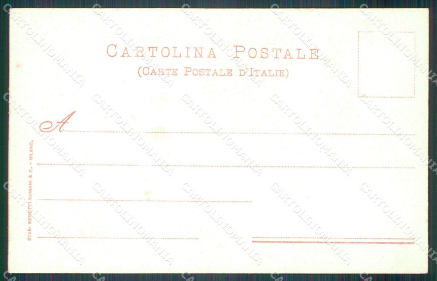 Militari Reggimentali IV Reggimento Genova Cavalleria cartolina XF1991 – retro
