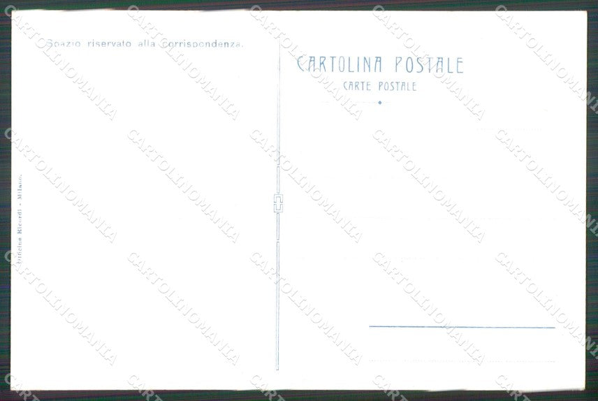 Militari Reggimentali IV Reggimento Genova Cavalleria Robilant cartolina XF2003 – retro
