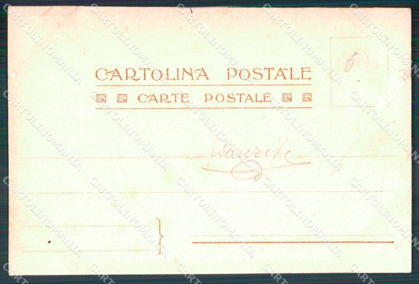 Militari Reggimentali IV Reggimento Genova Cavalleria cartolina XF2035 – retro