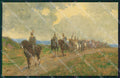 Militari IV Reggimento Genova Cavalleria Bricchetto 1931 cartolina XF2048 – fronte