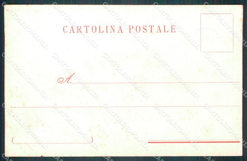 Militari I Reggimento Nizza Cavalleria Dragoni Guastalla cartolina XF2063 – retro