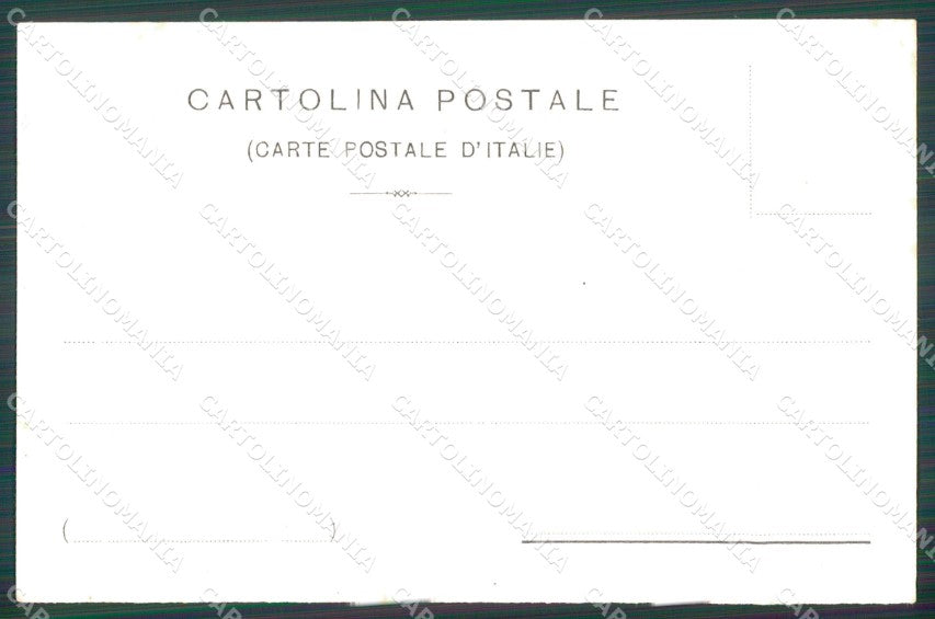 Militari I Reggimento Nizza Cavalleria Portastendardo cartolina XF2071 – retro