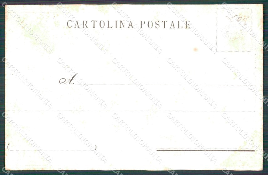 Militari Reggimentali I Reggimento Nizza Cavalleria cartolina XF2076 – retro