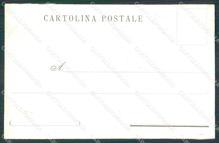 Militari I Reggimento Nizza Cavalleria Dragoni Piemonte cartolina XF2077 – retro