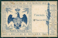 Militari V Reggimento Lancieri Novara Firenze 1902 ABRASA cartolina XF2097 – fronte
