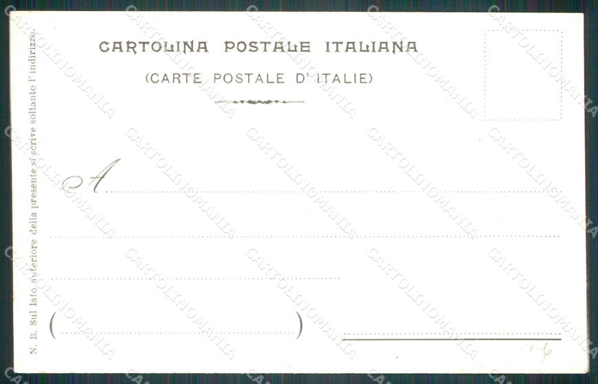 Militari Reggimentali V Reggimento Lancieri di Novara cartolina XF2099 – retro