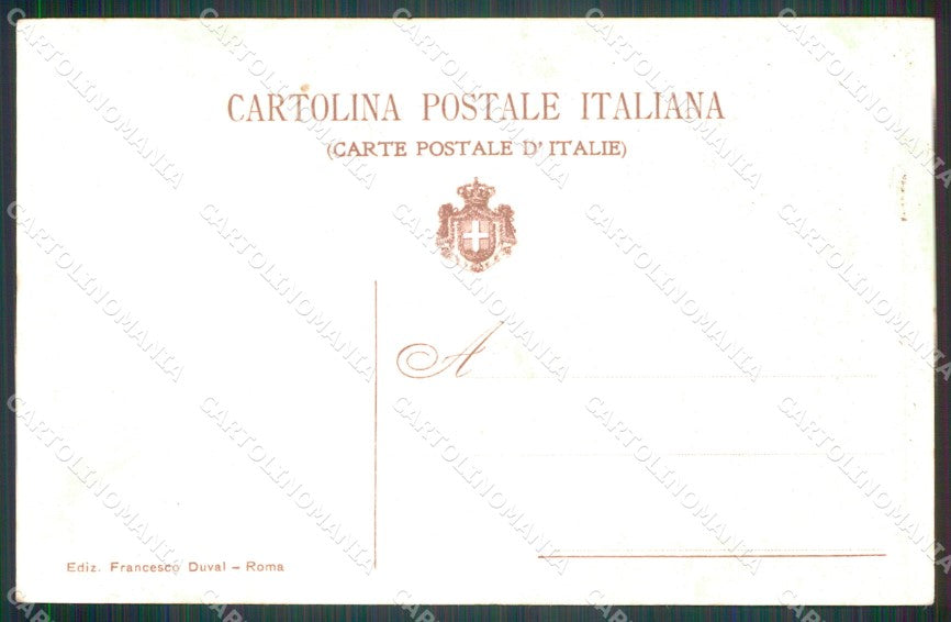 Militari V Reggimento Lancieri di Novara Dragoni Piemonte Duval cartolina XF2112 – retro