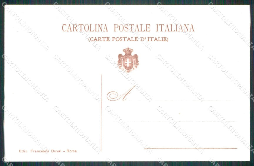 Militari V Reggimento Lancieri di Novara Dragoni Piemonte Duval cartolina XF2113 – retro