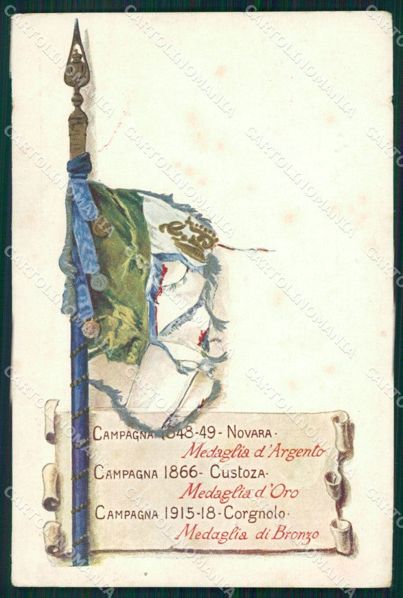 Militari Reggimentali VI Lancieri di Aosta Duval cartolina XF2145 – fronte