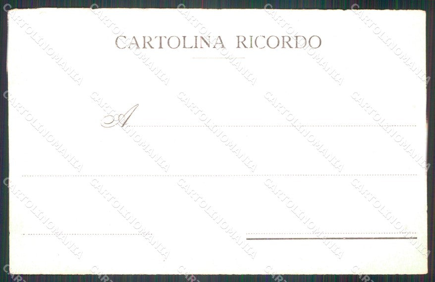 Militari VIII Lancieri di Montebello Corpo di Musica Banda cartolina XF2180 – retro