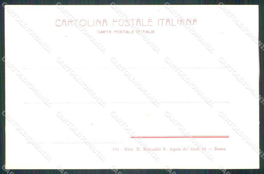 Militari Reggimentali IX Lancieri di Firenze Roma cartolina XF2226 – retro