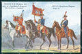 Militari Reggimentali IX Lancieri di Firenze Uniforme Cenni cartolina XF2228 – fronte