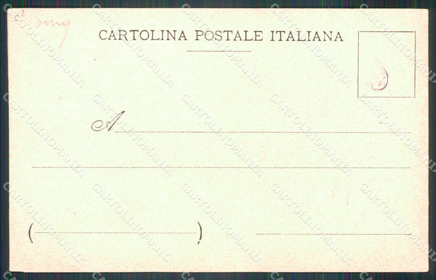 Militari Reggimentali X Lancieri di Vittorio Emanuele II cartolina XF2241 – retro