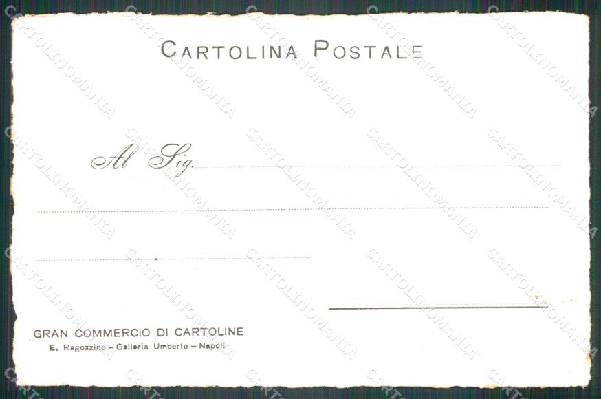 Militari XI Reggimento Cavalleggeri di Foggia IV Squadrone cartolina XF2277 – retro