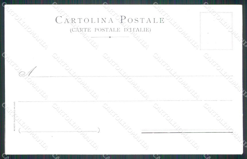 Militari XI Reggimento Cavalleggeri di Foggia serie 34 cartolina XF2284 – retro