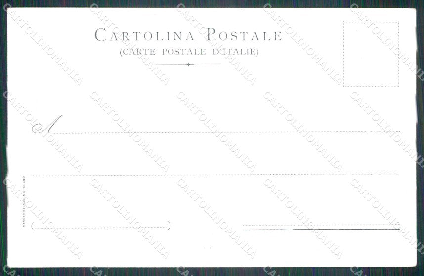 Militari XI Reggimento Cavalleggeri di Foggia serie 34 cartolina XF2285 – retro