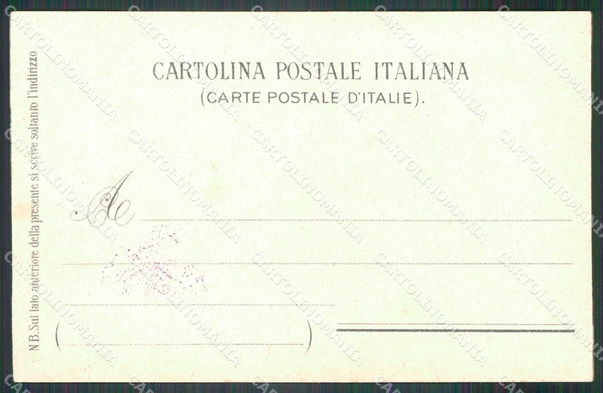 Militari XII Reggimento Cavalleggeri di Saluzzo Zinasco cartolina XF2307 – retro