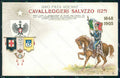 Militari Reggimentali XII Reggimento Cavalleggeri di Saluzzo cartolina XF2313 – fronte