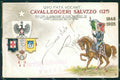 Militari Reggimentali XII Reggimento Cavalleggeri di Saluzzo cartolina XF2319 – fronte