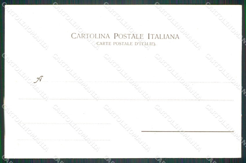 Militari Reggimentali XIII Cavalleggeri Monferrato Montebello cartolina XF2342 – retro