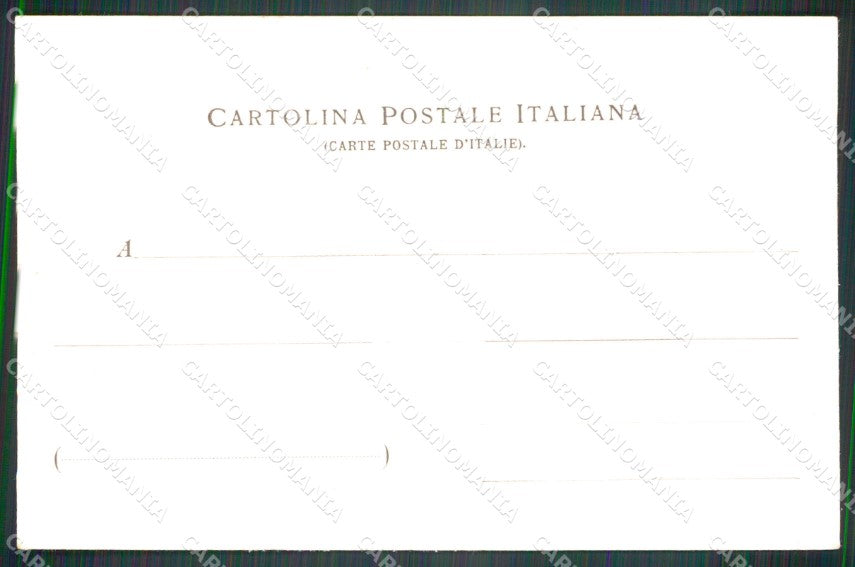 Militari Reggimentali XIII Cavalleggeri Monferrato Montebello cartolina XF2343 – retro