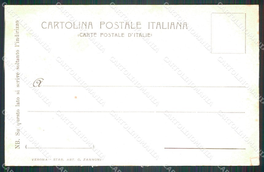 Militari XIV Reggimento Cavalleggeri di Alessandria Origo cartolina XF2373 – retro