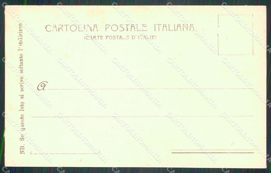 Militari XIV Reggimento Cavalleggeri di Alessandria 1904 cartolina XF2385 – retro