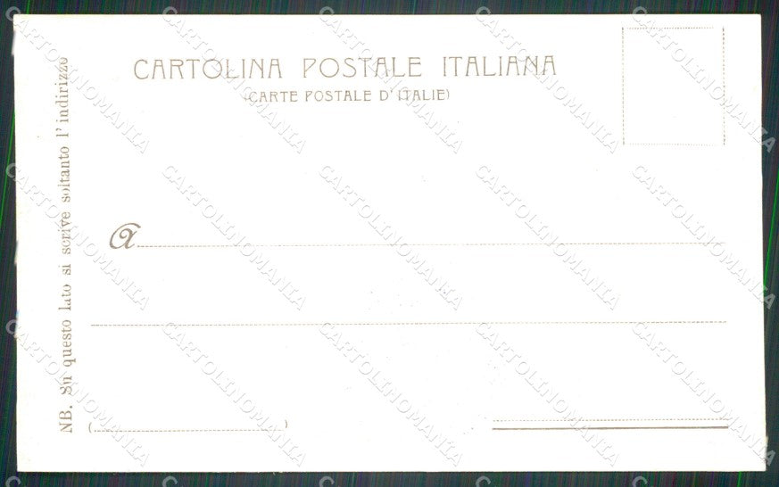 Militari XIV Reggimento Cavalleggeri di Alessandria 1904 cartolina XF2395 – retro