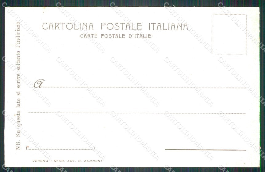 Militari XIV Reggimento Cavalleggeri di Alessandria 1902 cartolina XF2398 – retro