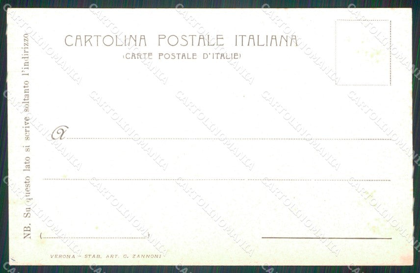 Militari XIV Reggimento Cavalleggeri di Alessandria Origo 1905 cartolina XF2405 – retro