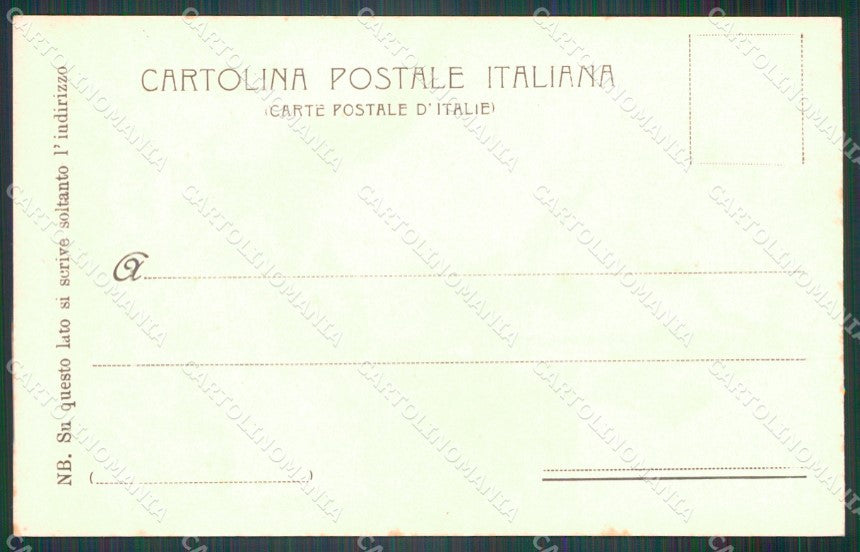 Militari XIV Reggimento Cavalleggeri di Alessandria Origo 1904 cartolina XF2409 – retro