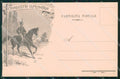 Militari XIV Reggimento Cavalleggeri di Alessandria cartolina XF2425 – fronte