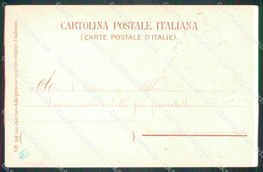 Militari XIV Reggimento Cavalleggeri di Alessandria cartolina XF2428 – retro