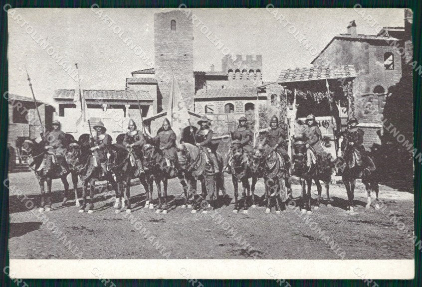 Militari XIV Reggimento Cavalleggeri di Alessandria Firenze cartolina XF2429 – fronte