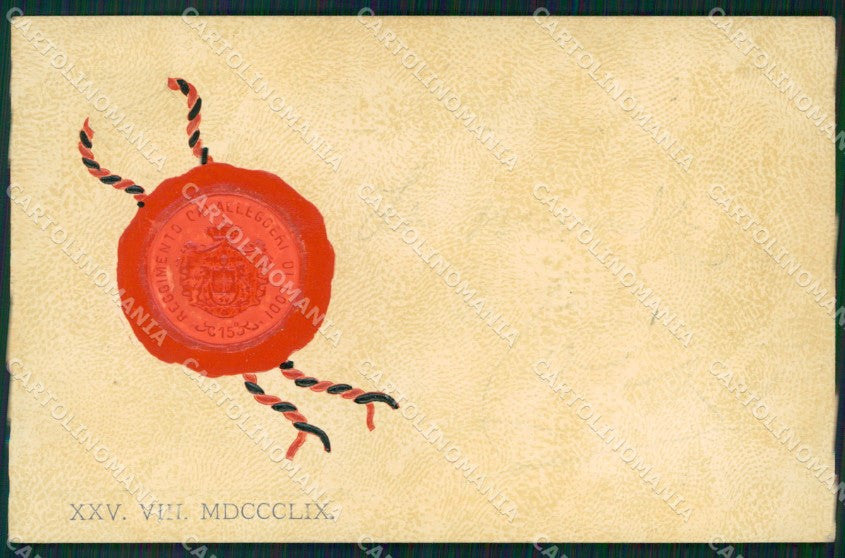 Militari XV Reggimento Cavalleggeri di Lodi cartolina XF2442 – fronte