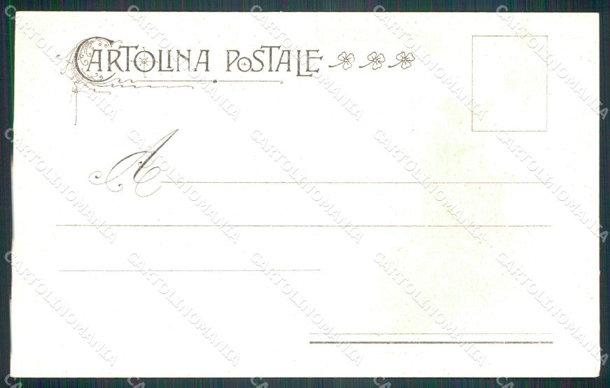 Militari XVI Reggimento Cavalleggeri di Lucca cartolina XF2458 – retro