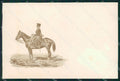 Militari XVI Reggimento Cavalleggeri di Lucca cartolina XF2462 – fronte