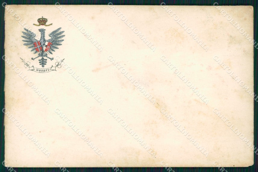 Militari XVIII Reggimento Cavalleggeri di Piacenza Ussari cartolina XF2480 – fronte