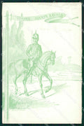 Militari XVIII Reggimento Cavalleggeri di Piacenza Ussari cartolina XF2500 – fronte