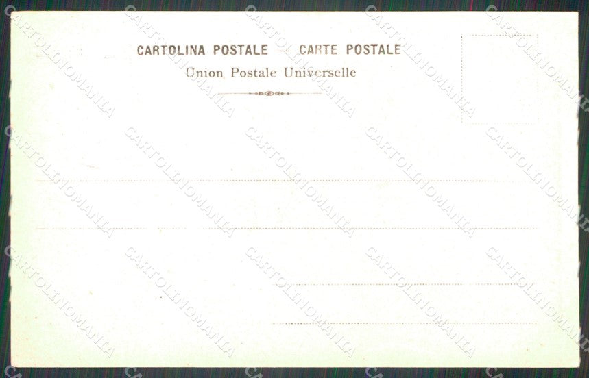 Militari XIX Reggimento Cavalleggeri Guide Custoza cartolina XF2554 – retro