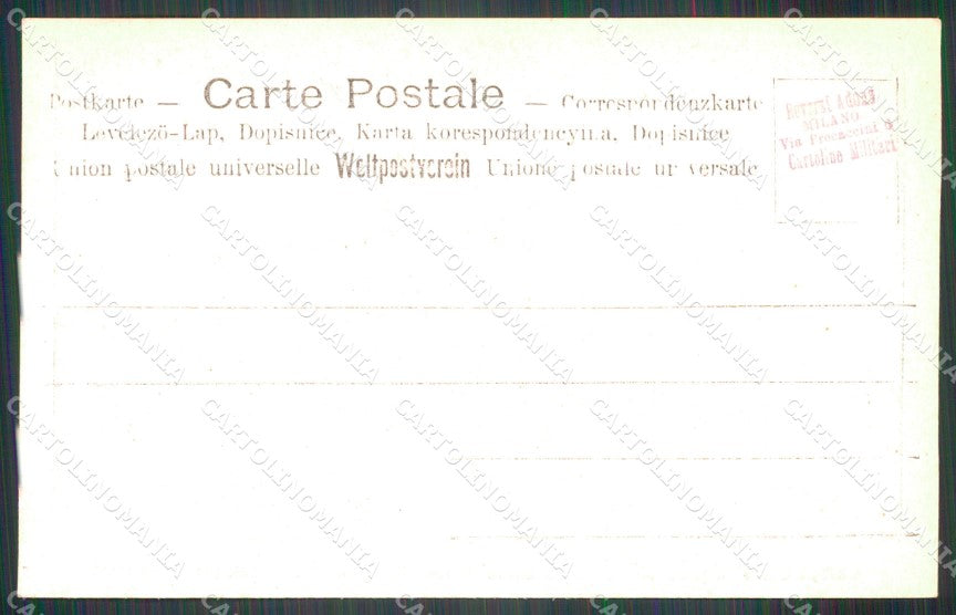 Militari XIX Cavalleggeri Guide Castelnuovo del Garda Oliosi cartolina XF2561 – retro
