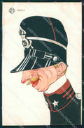 Militari XXI Reggimento Cavalleggeri di Padova cartolina XF2603 – fronte