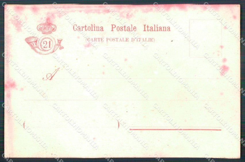 Militari XXI Reggimento Cavalleggeri di Padova cartolina XF2606 – retro