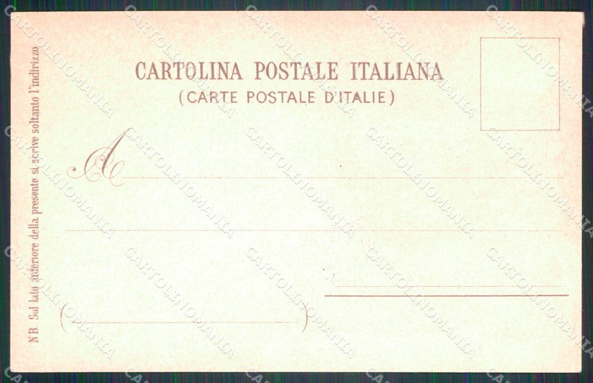 Militari XXIII Reggimento Cavalleggeri di Umberto I Savoia cartolina XF2665 – retro