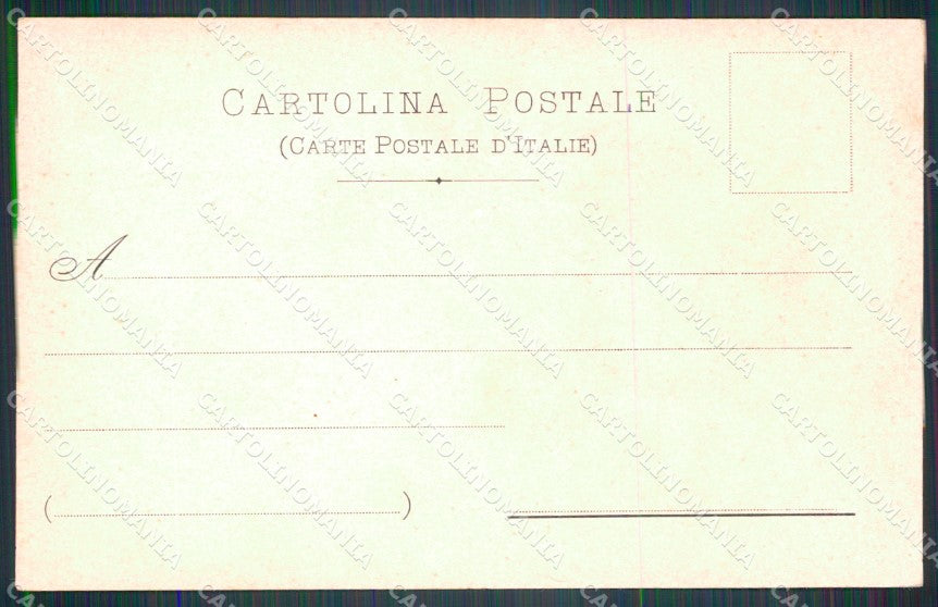 Militari XXIII Reggimento Cavalleggeri di Umberto I Savoia cartolina XF2668 – retro