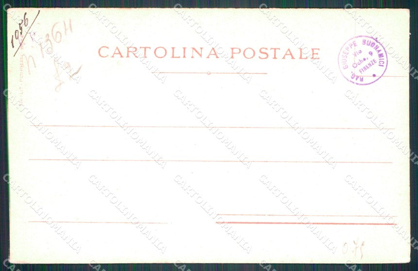 Militari Reggimentali XXIV Reggimento Cavalleggeri di Vicenza cartolina XF2724 – retro