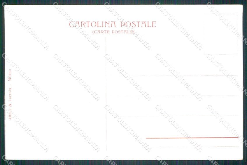Militari Reggimentali XXV Reggimento Lancieri di Mantova cartolina XF2773 – retro