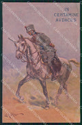 Militari XXVIII Reggimento Cavalleggeri di Treviso Origo cartolina XF2798 – fronte