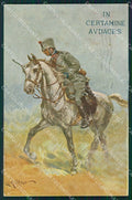 Militari XXVIII Reggimento Cavalleggeri di Treviso Origo cartolina XF2799 – fronte